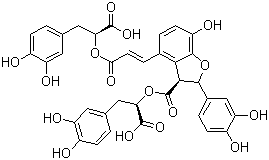 丹参酚酸 B分子结构 (CAS 115939-25-8)