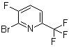 2-Bromo-3-fluoro-6-(trifluoromethyl)pyridine molecular structure (CAS 1159512-38-5)