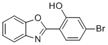2-(苯并[d]恶唑-2-基)-5-溴苯酚分子结构 (CAS 1159517-02-8)