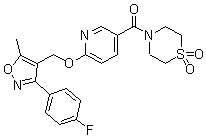 结构式 CAS# 1159600-41-5, Basmisanil