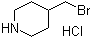4-(Bromomethyl)piperidine hydrochloride (1:1) molecular structure (CAS 1159825-22-5)