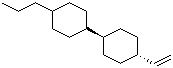 (trans,trans)-4-Ethenyl-4'-propyl-1,1'-bicyclohexyl molecular structure (CAS 116020-44-1)