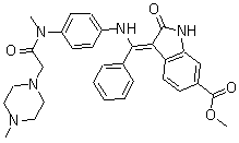 Vargatef molecular structure (CAS 1160294-26-7)