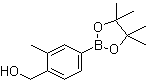 4-(Hydroxymethyl)-3-methylphenylboronic acid pinacol ester molecular structure (CAS 1160430-87-4)