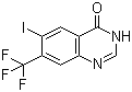 6-Iodo-7-(trifluoromethyl)-4(3H)-quinazolinone molecular structure (CAS 1160994-05-7)