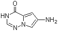 6-氨基吡咯并[2,1-f][1,2,4]三嗪-4(1H)-酮分子结构 (CAS 1160995-01-6)