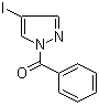 1-苯甲酰基-4-碘-1H-吡唑分子结构 (CAS 116228-38-7)