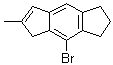 4-溴-1,2,3,5-四氢-6-甲基对称引达省分子结构 (CAS 1163263-99-7)