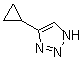 4-环丙基-1H-1,2,3-三唑分子结构 (CAS 1163692-73-6)
