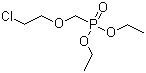 [(2-氯乙氧基)甲基]膦酸二乙酯分子结构 (CAS 116384-56-6)