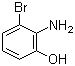 2-氨基-3-溴苯酚分子结构 (CAS 116435-77-9)