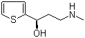 (1R)-3-(甲基氨基)-1-(2-噻吩基)-1-丙醇分子结构 (CAS 116539-57-2)
