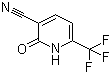 3-氰基-6-(三氟甲基)-2-吡啶酮分子结构 (CAS 116548-04-0)