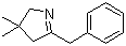 5-Benzyl-3,4-dihydro-3,3-dimethyl-2H-pyrrole molecular structure (CAS 116673-95-1)