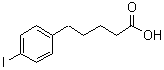 4-碘苯戊酸分子结构 (CAS 116680-98-9)