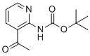 tert-butyl N-(3-acetylpyridin-2-yl)carbamate molecular structure (CAS 1166997-11-0)