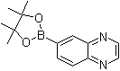 Quinoxaline-6-boronic acid pinacol ester molecular structure (CAS 1167418-13-4)
