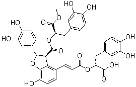 9''-丹酚酸 B 甲基酯分子结构 (CAS 1167424-31-8)