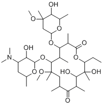 克拉霉素分子结构 (CAS 116836-41-0)