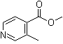 Methyl 3-methyl-4-pyridinecarboxylate molecular structure (CAS 116985-92-3)