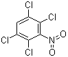 2,3,5,6-四氯-1-硝基苯分子结构 (CAS 117-18-0)