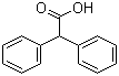 2,2-二苯基乙酸分子结构 (CAS 117-34-0)