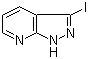 3-碘-1H-吡唑并[3,4-b]吡啶分子结构 (CAS 117007-52-0)