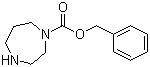 1,4-氮杂环庚烷-1-羧酸苄酯分子结构 (CAS 117009-97-9)