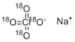 结构式 CAS# 1173022-22-4, <sup>18</sup>O<sub>4</sub>高氯酸钠
