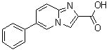 6-Phenylimidazo[1,2-a]pyridine-2-carboxylic acid molecular structure (CAS 1173694-02-4)