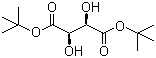 L-(+)-酒石酸二叔丁酯分子结构 (CAS 117384-45-9)