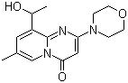 9-(1-Hydroxyethyl)-7-methyl-2-(morpholin-4-yl)-4H-pyrido[1,2-a]pyrimidin-4-one molecular structure (CAS 1173900-35-0)