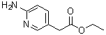 结构式 CAS# 1174229-72-1, 2-(6-氨基吡啶-3-基)乙酸乙酯