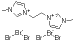 3,3'-(1,2-乙二基)二[1-甲基-1H-咪唑鎓二(三溴化物)分子结构 (CAS 1174893-99-2)