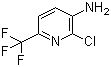 3-氨基-2-氯-6-三氟甲基吡啶分子结构 (CAS 117519-09-2)