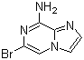 6-溴咪唑并[1,2-a]吡嗪-8-胺分子结构 (CAS 117718-84-0)