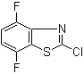 2-氯-4,7-二氟苯并噻唑分子结构 (CAS 1177320-67-0)