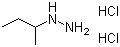 异丁基肼盐酸盐分子结构 (CAS 1177361-36-2)