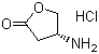 (R)-4-氨基二氢-2(3H)-呋喃酮盐酸盐分子结构 (CAS 117752-88-2)