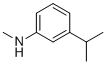 N-甲基-3-(丙烷-2-基)苯胺分子结构 (CAS 117802-45-6)