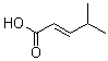(E)-3-羧基-1,1-二甲基-2-丙烯分子结构 (CAS 117831-56-8)