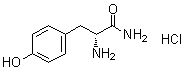 D-Tyrosinamide hydrochloride molecular structure (CAS 117888-79-6)