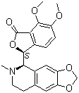 北美黄连碱分子结构 (CAS 118-08-1)