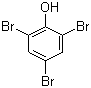 三溴苯酚分子结构 (CAS 118-79-6)