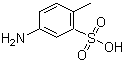 4-氨基甲苯-2-磺酸分子结构 (CAS 118-88-7)