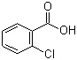 结构式 CAS# 118-91-2, 2-氯苯甲酸; 邻氯苯甲酸