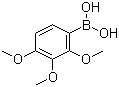2,3,4-三甲氧基苯硼酸分子结构 (CAS 118062-05-8)