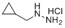 (Cyclopropylmethyl)hydrazine hydrochloride molecular structure (CAS 1181457-83-9)