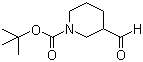 N-Boc-3-formylpiperidine molecular structure (CAS 118156-93-7)