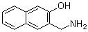 3-(Aminomethyl)-2-naphthalenol molecular structure (CAS 1181563-65-4)